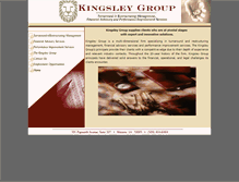 Tablet Screenshot of kingsleygroup.com